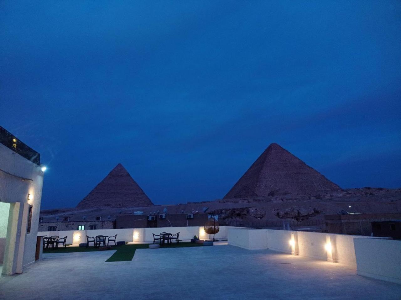 Solima Pyramids View Kafret el-Gabal Buitenkant foto