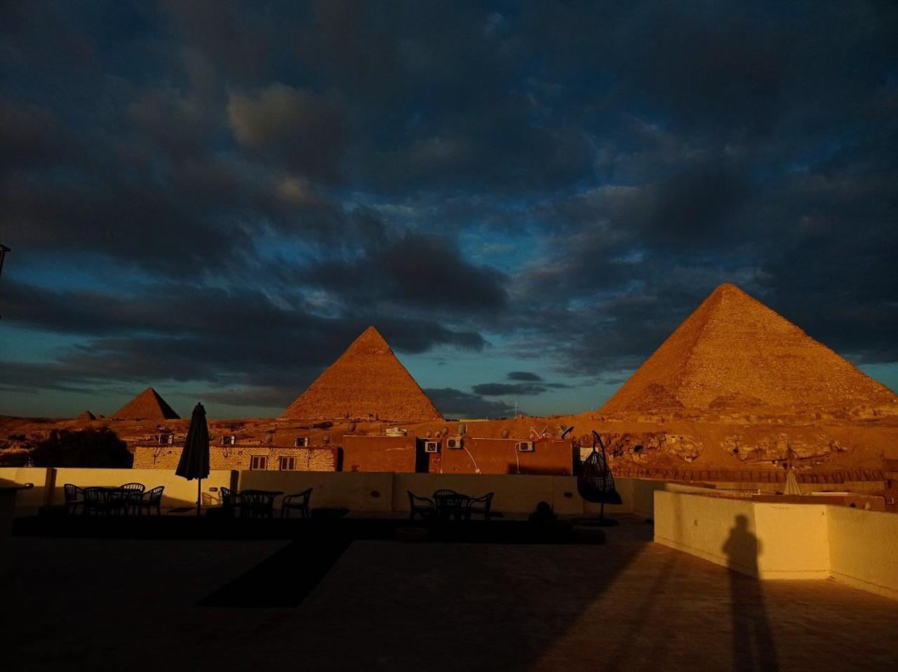 Solima Pyramids View Kafret el-Gabal Buitenkant foto