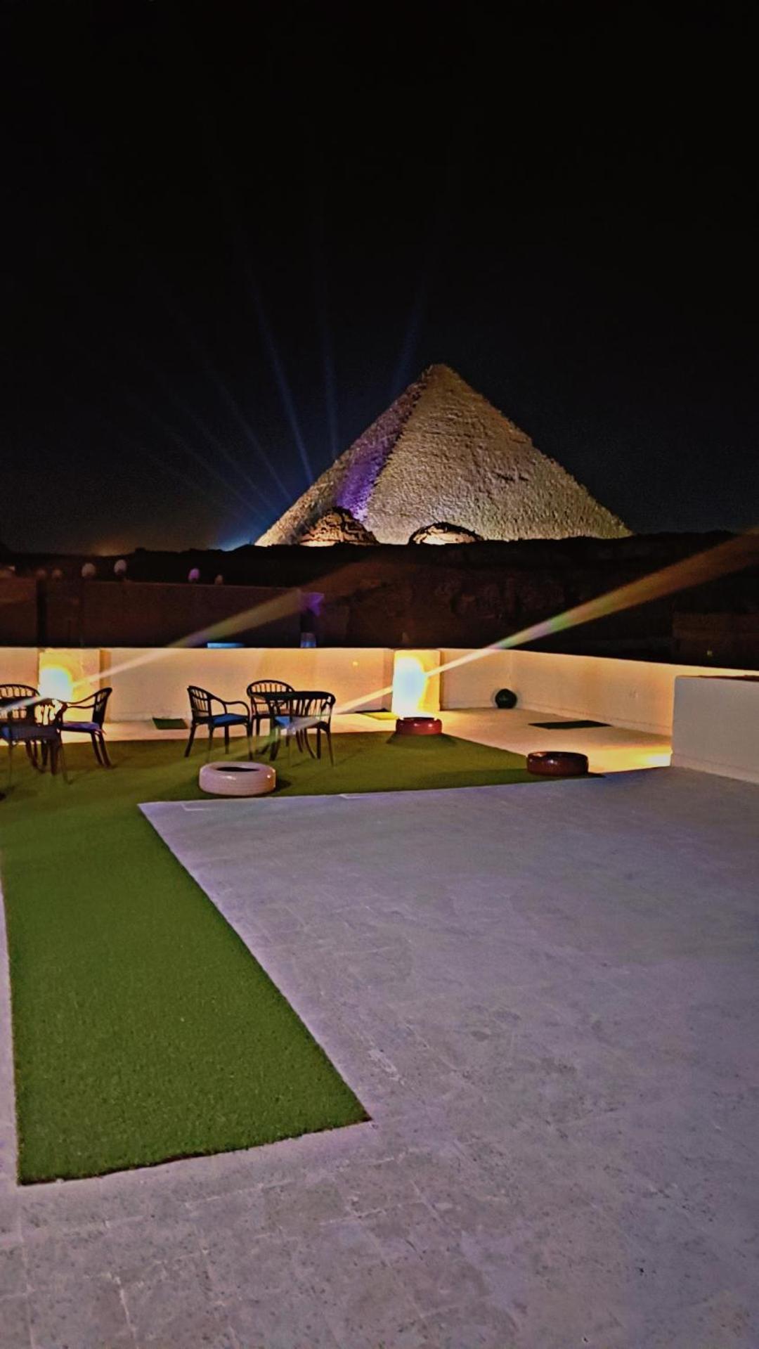 Solima Pyramids View Kafret el-Gabal Buitenkant foto