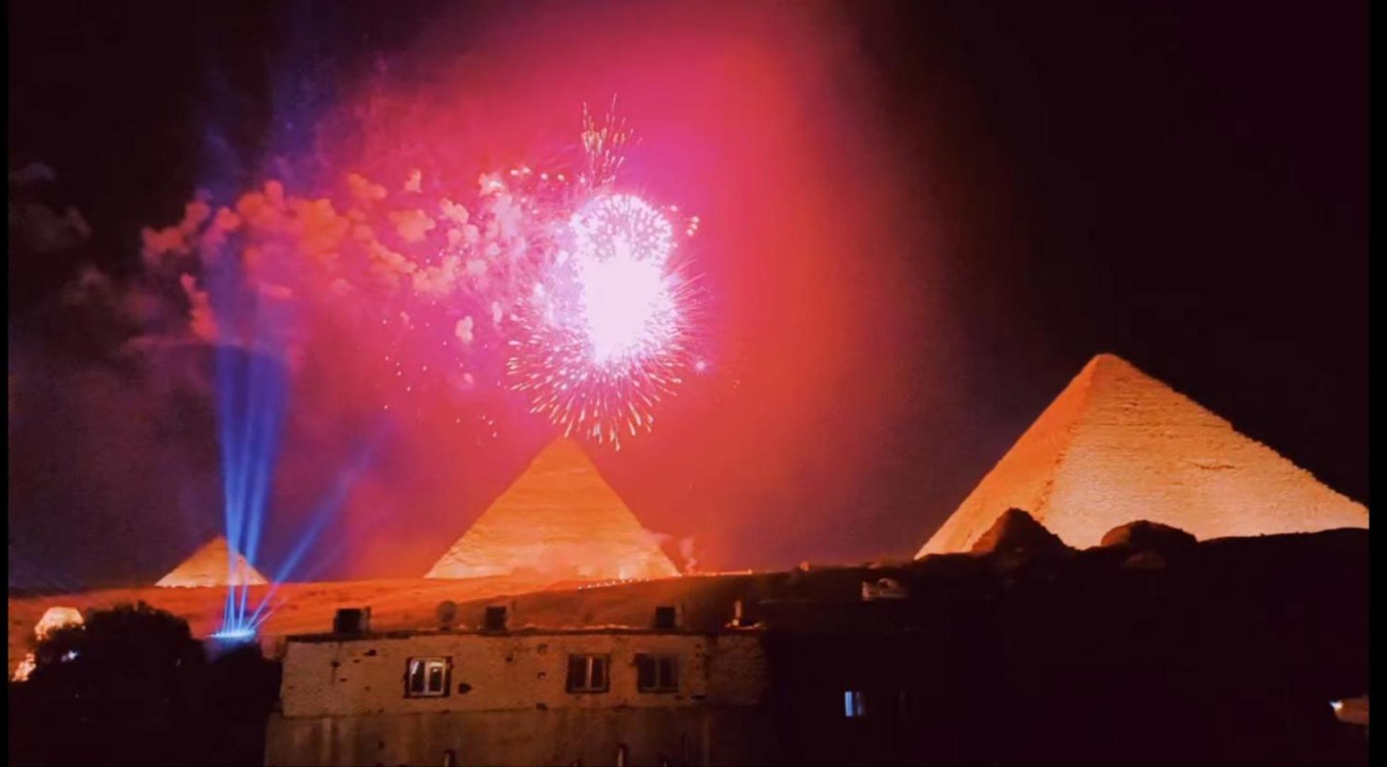 Solima Pyramids View Kafret el-Gabal Buitenkant foto