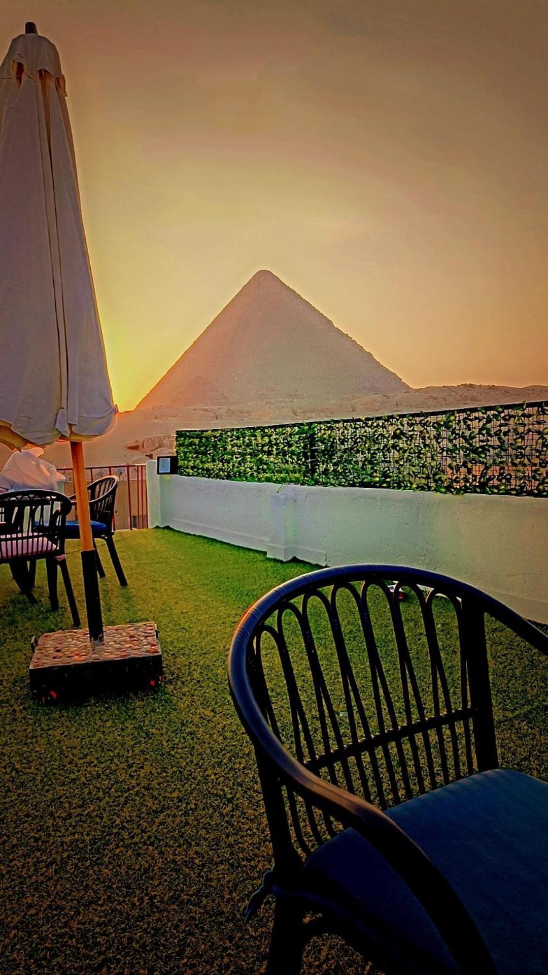 Solima Pyramids View Kafret el-Gabal Buitenkant foto