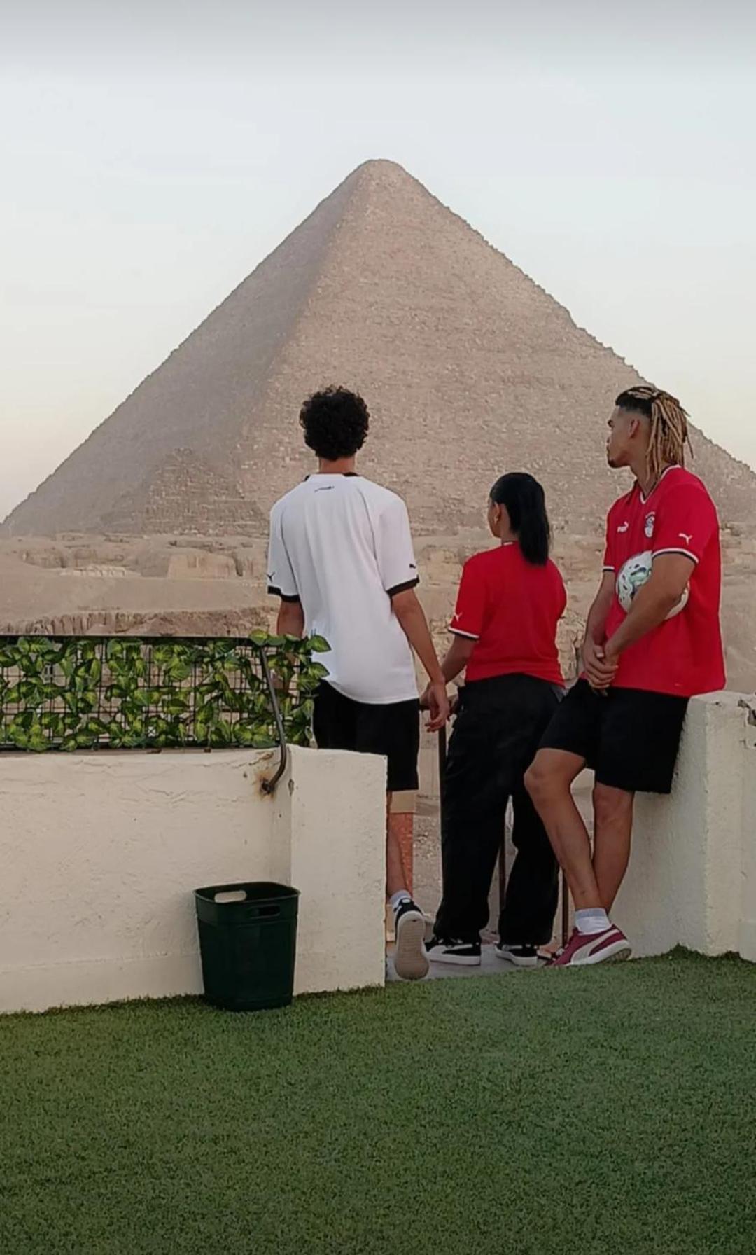 Solima Pyramids View Kafret el-Gabal Buitenkant foto