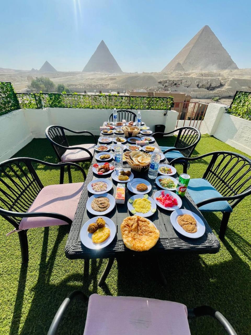 Solima Pyramids View Kafret el-Gabal Buitenkant foto
