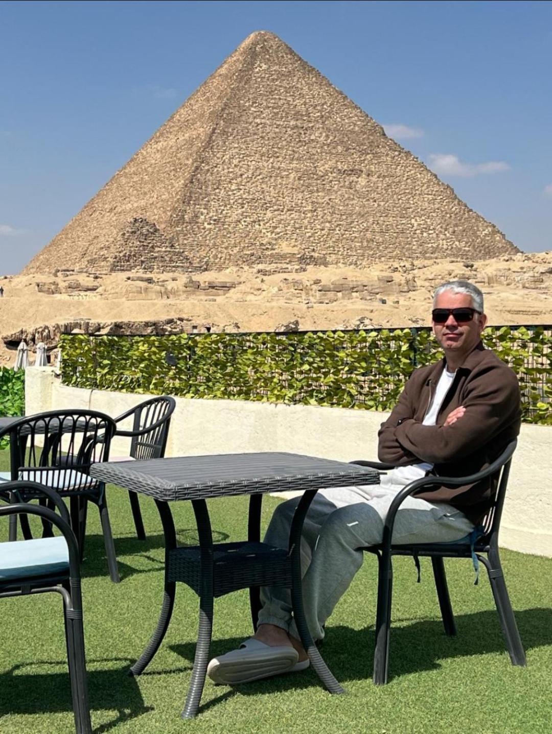 Solima Pyramids View Kafret el-Gabal Buitenkant foto
