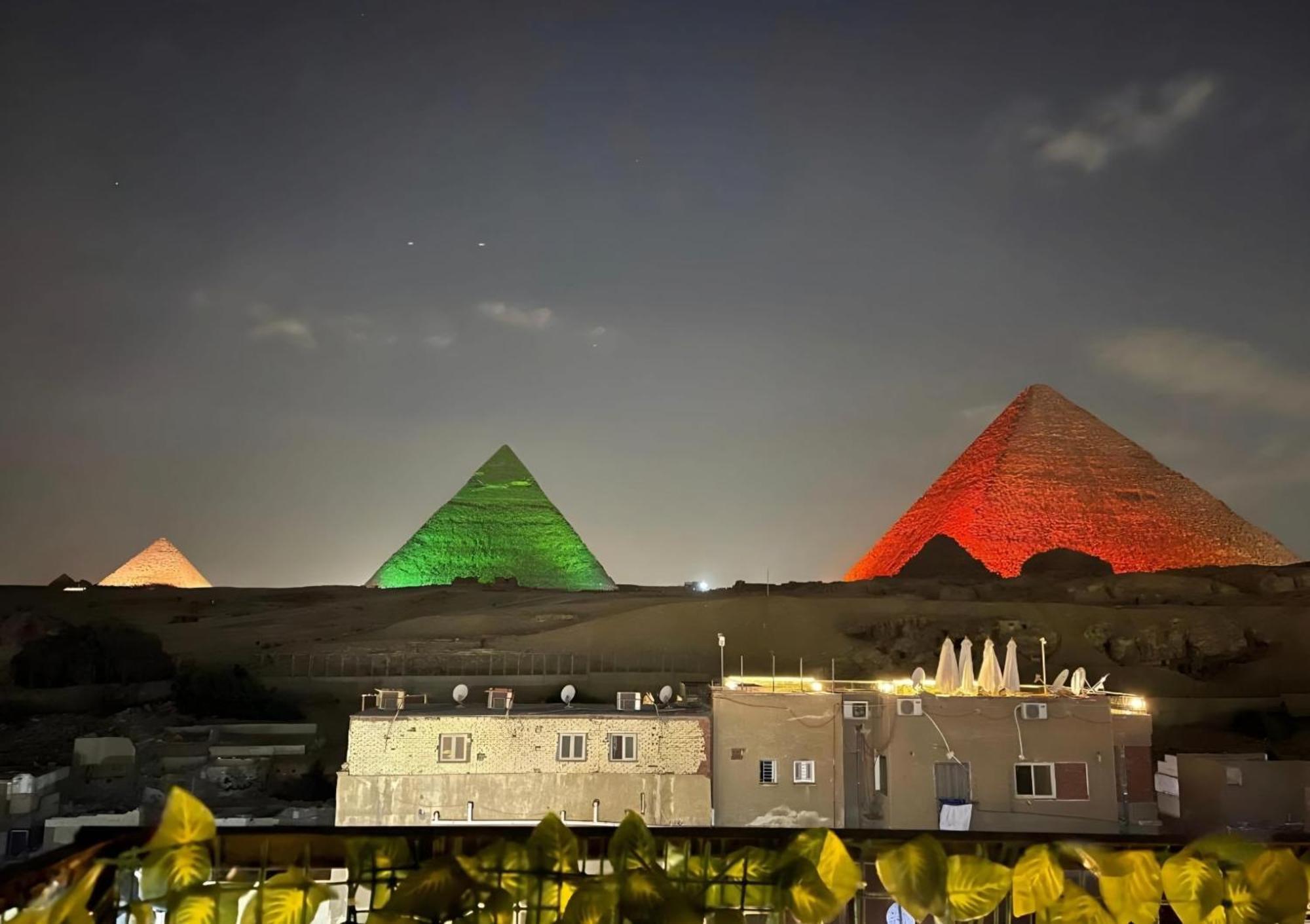 Solima Pyramids View Kafret el-Gabal Buitenkant foto