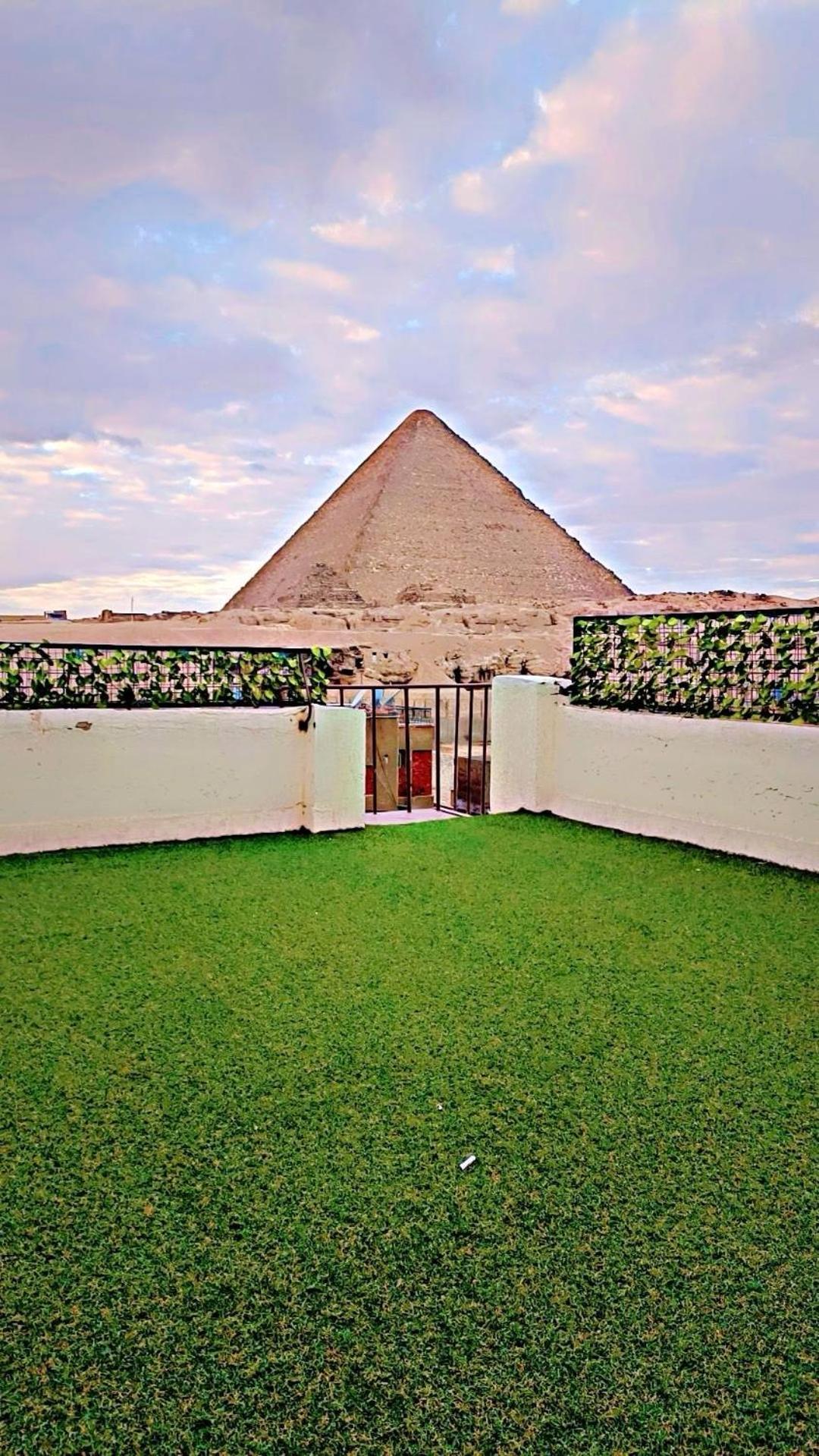 Solima Pyramids View Kafret el-Gabal Buitenkant foto